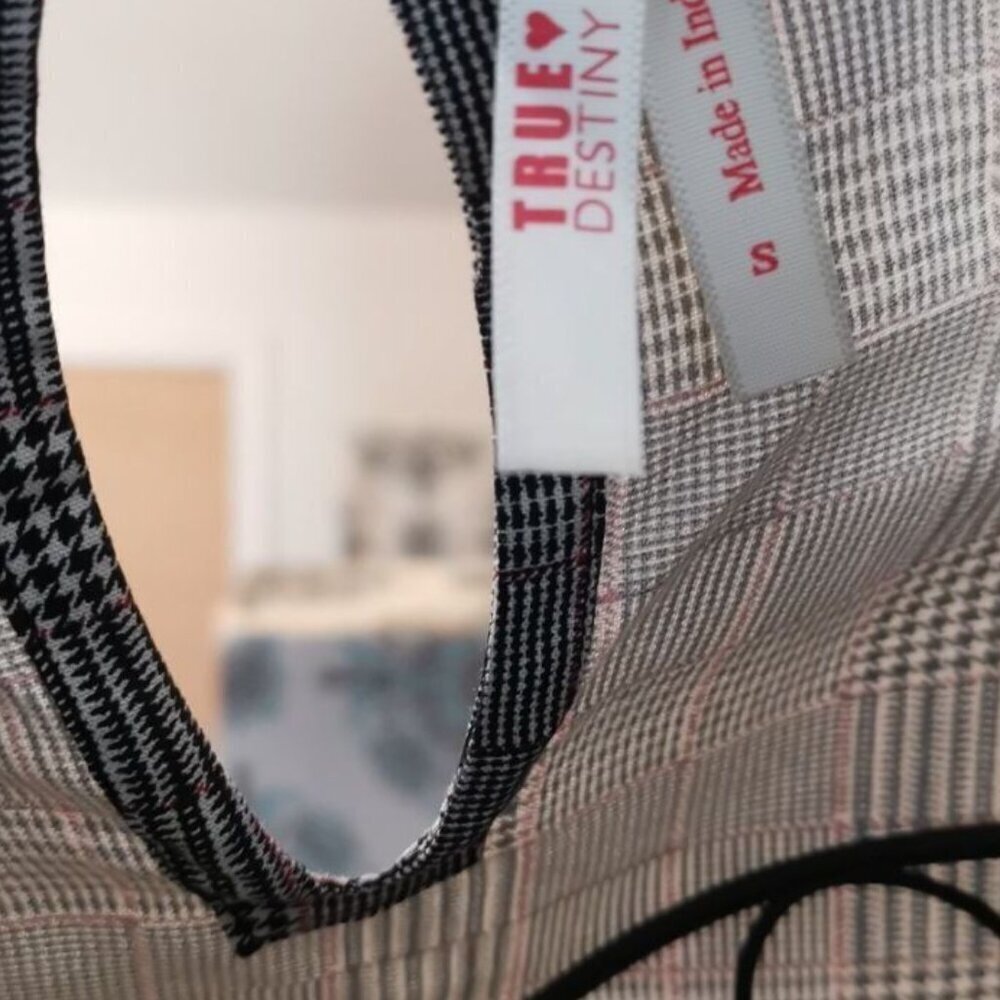 True destiny top plaid long sleeve - Picture 4 of 4